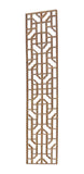 raw wood screen panel - partition panel - wall art