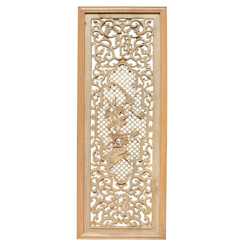 wood carved panel