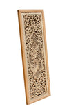 wood carved panel