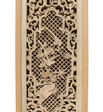 wood carved panel