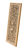 wood carved panel