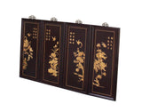 Chinese wall panel with flower and birds