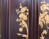 Chinese wall panel with flower and birds