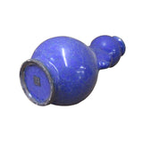 Ceramic Gourd Shape Purple Blue Vase