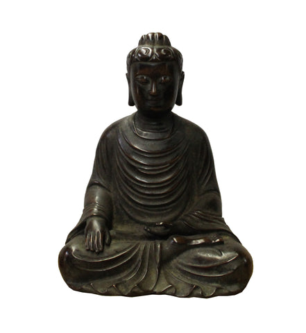 metal Buddha - Bhumisparsha mudra - Sitting Buddha