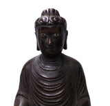 Handmade Quality Bronze Vintage Sitting Buddha Statue With Bhumisparsha Mudra cs3954SS