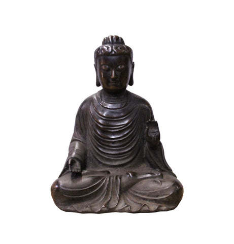 metal Buddha - Varada mudra - Sitting Buddha