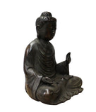 Handmade Quality  Bronze Vintage Sitting Buddha Statue With Varada Mudra cs3954WS