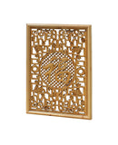 Chinese carved Fu - fortune panel