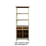 white display cabinet