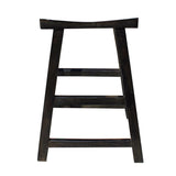 black bar stool