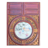 Chinese antique wall hanging panel