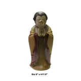 ceramic tong dynasty lady with musical instrument