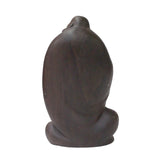 rosewood carved Happy Buddha statue