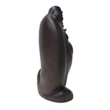 Happy Buddha - Laughing Buddha - wood Buddha