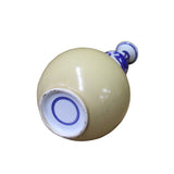 Chinese Blue White Porcelain Gourd Shape Graphic Scenery Vase cs4481S