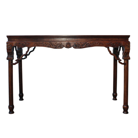 altar table - living room slim table - foyer table