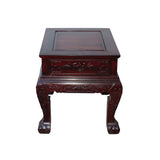 rosewood side table 