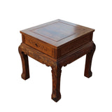 rosewood side table 