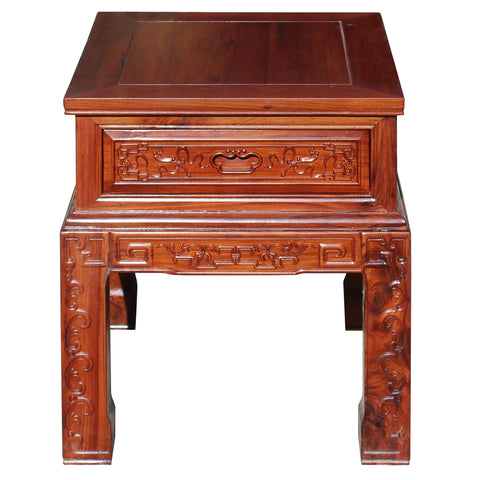 Rosewood altar table - slim table - foyer table