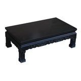 Chinese black wood table