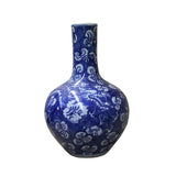 blue white vase - Chinese vase - porcelain vase