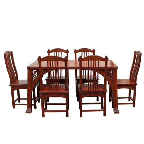 dining table - Rosewood -  rectangular 