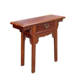 altar table - slim table - foyer table