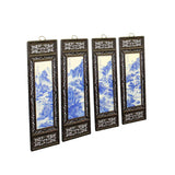 Chinese Mountain River Porcelain Blue & White Painting Wall Panel Set cs5057S