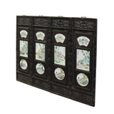 Chinese People Scenery Porcelain Painting Wall Panel 4 Pieces Set cs5070S