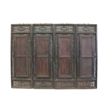 Chinese People Scenery Porcelain Painting Wall Panel 4 Pieces Set cs5070S