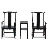 armchair - Horseshoes-back - Rosewood armchair