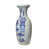 blue white vase - Chinese vase - porcelain vase