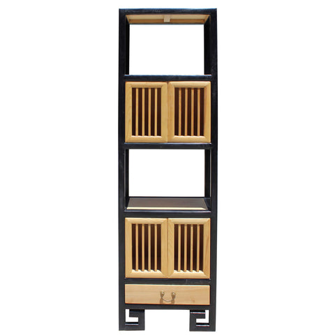 Minimalist Light Raw Wood - credenza - foyer cabinet