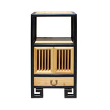 narrow cabinet - Chinese display cabinet 
