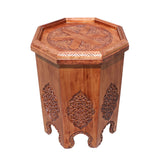 asian table - octagon table - pedestal table
