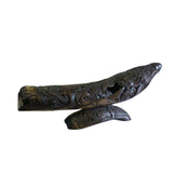 bamboo art - bamboo carving figure - oriental dragon figure