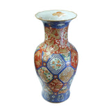 oriental porcelain  - late 20th century - blue ceramic urn