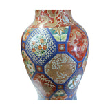 Vintage Chinese Oriental Imari Mixed Color Porcelain Decor Vase cs5271S