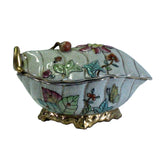 porcelain vase- porcelain container - porcelain holder