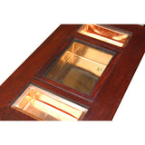 Oriental Rectangular Bold Thick Wood Drawers Coffee Table cs5305S