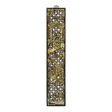 wall art - golden carving - asian wood plaque