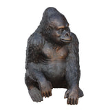 Large Size Handmade Brown Bronze Metal Ape Monkey Figure cs5315S