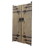 old door - wood gate - door panel