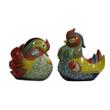 mandarin duck - ceramic bird - Wedding gift