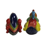 Chinese Ceramic Traditional Pair of Mandarin Duck Figures cs5451S