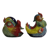 mandarin duck - ceramic bird - Wedding gift