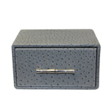 Oriental Handle Hardware Gray Rectangular Container Box Large cs5520BS