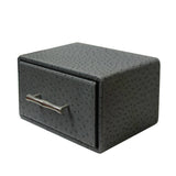 Oriental Handle Hardware Gray Rectangular Container Box Small cs5520AS