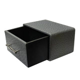 Oriental Handle Hardware Gray Rectangular Container Box Small cs5520AS